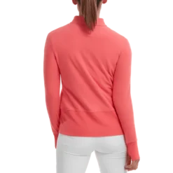 FootJoy Ladies Full Zip Fleece Golf Mid Layer 88468 -Golf-Footjoy FJ 88468 03