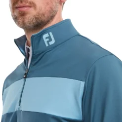 FootJoy Engineered Chest Stripe Chill-Out Golf Pullover 88428 6 FootJoy Engineered Chest Stripe Chill-Out Golf Pullover 88428 -Golf-Footjoy FootJoy Engineered Chest Stripe Chill Out Golf Pullover 7