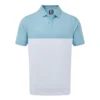 FootJoy Lisle Engineered Colour Block Polo Shirt 92936