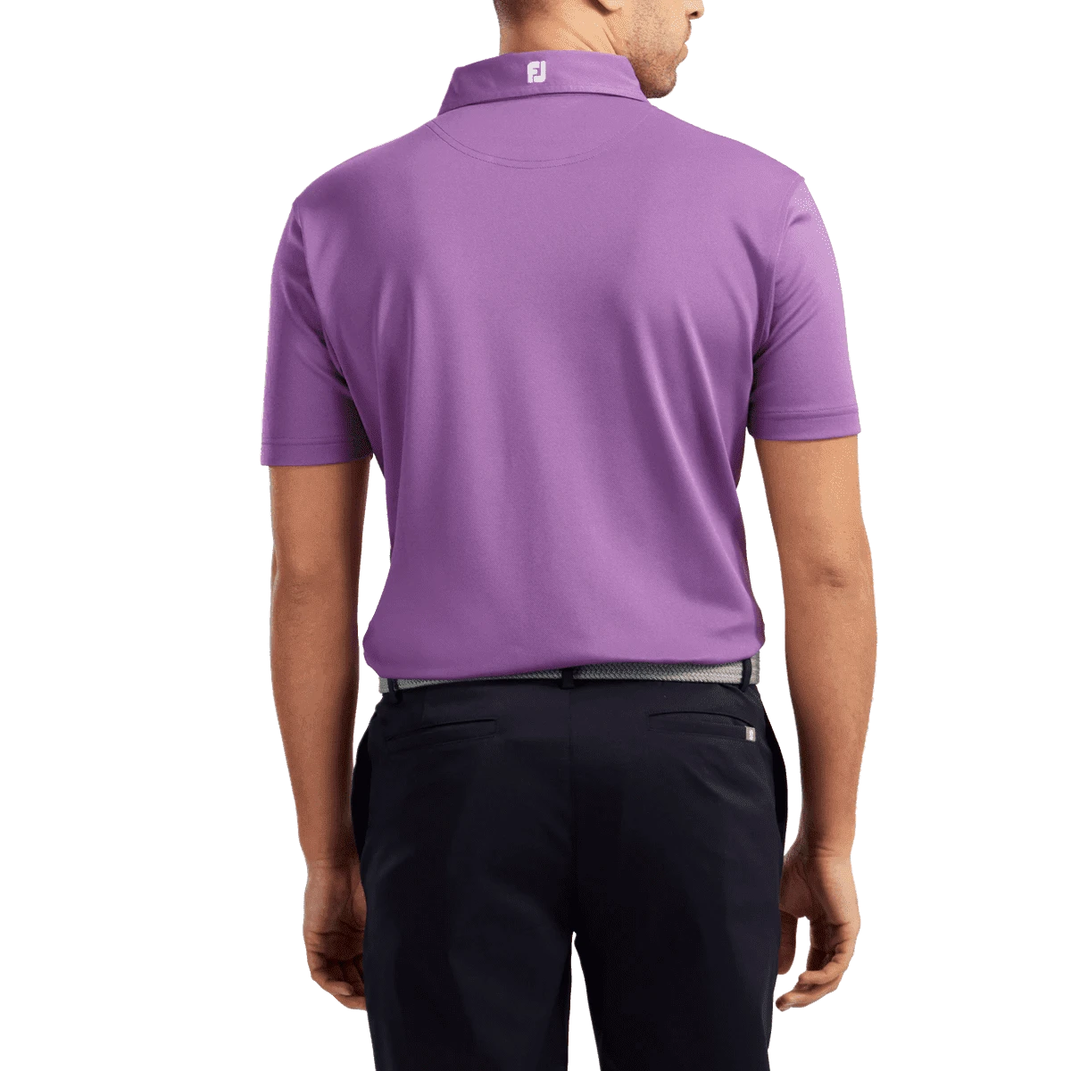 FootJoy Stretch Pique Solid Golf Polo Shirt 91820 3 FootJoy Stretch Pique Solid Golf Polo Shirt 91820 - Image 3