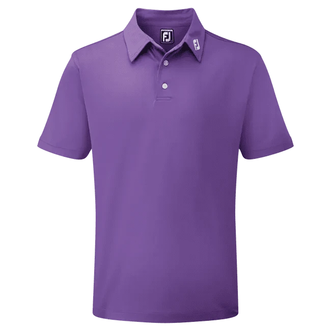 FootJoy Stretch Pique Solid Golf Polo Shirt 91820 1 FootJoy Stretch Pique Solid Golf Polo Shirt 91820