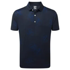 Footjoy Jungle Leaf Print Golf Polo Shirt 88786