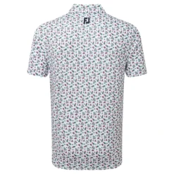 Golf-Footjoy -Golf-Footjoy Footjoy Mini Print Floral Golf Shirt 88784 6